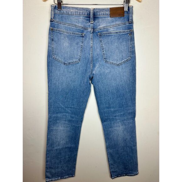 Madewell Women's Size 27 Blue Slim Demi Boot Jeans EUC - Picture 2 of 6